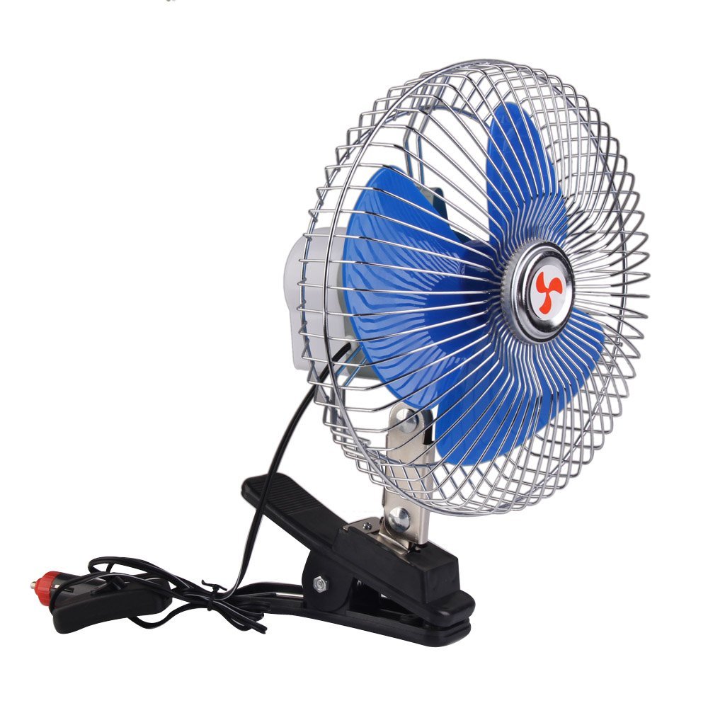 Ventilador Oscilante para Auto de 8" 12V JK-4046 - Image 3