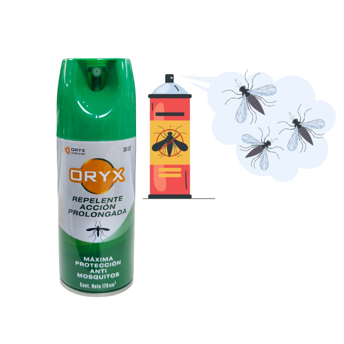 Repelente Anti Mosquitos Oryx OR007