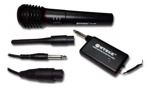 Micrófono Inalámbrico Professional Dynamic Negro WM-308K - Image 3