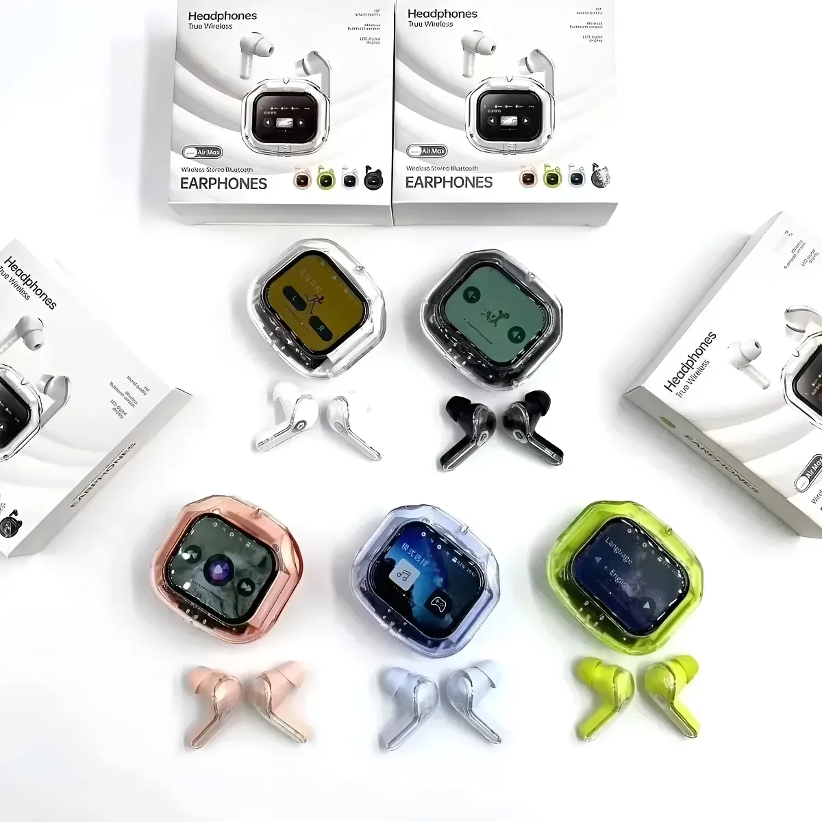 Auricular Bluetooth Air Max Ultraprop Cristal-sonido Premium