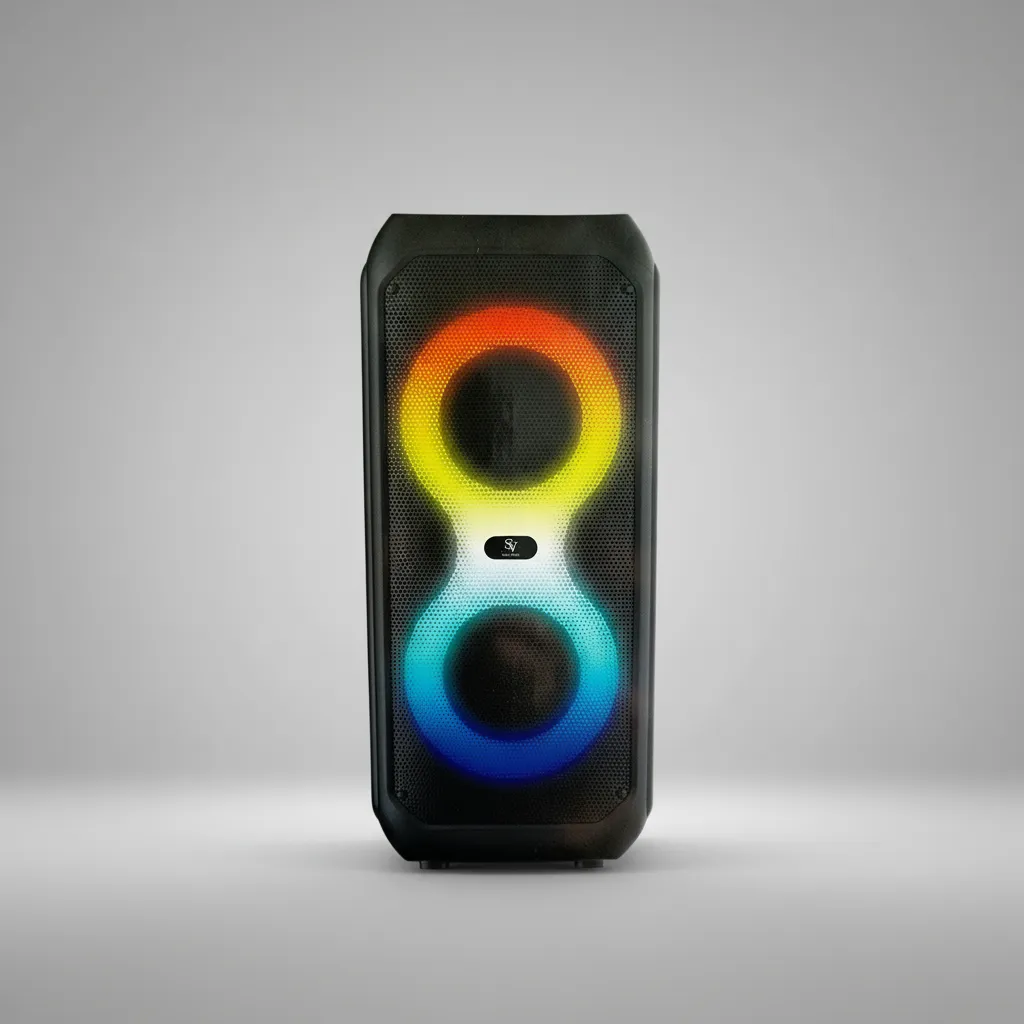 Parlante Con Luz Led Rgb Bluetooth Usb 4'' X40cm Star Vision SV-2403 - Image 2