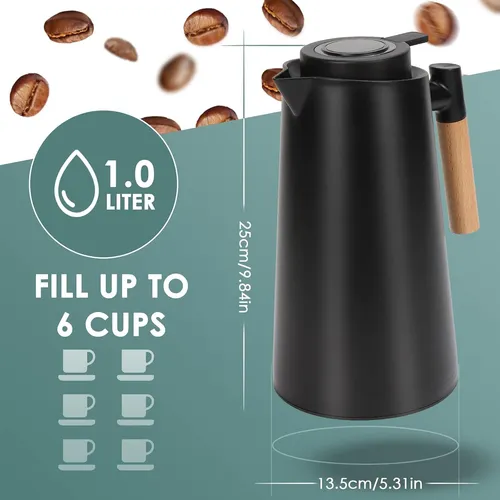 Jarra Térmica Sensor Temperatura Tokio Style 1 Litro Nórdica TOKYO-24 - Image 6