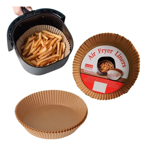 Moldes Redondos Descartables Para Freidora De Aire Melech-392 - Image 2