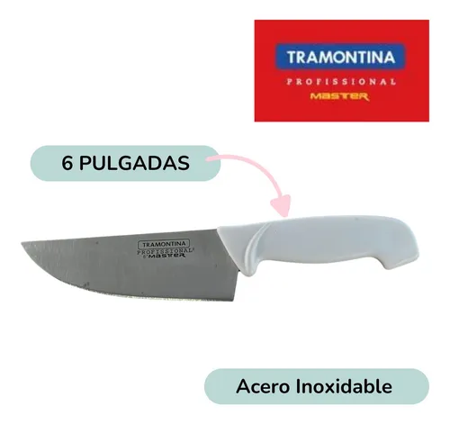 Cuchillo Professional Tramontina 6 Pulgadas Carne 27cm SS-1039