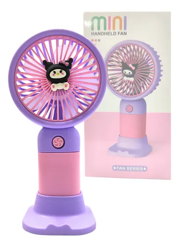 Mini Ventilador Portatil De Mano Fan Series Diseños Cartoon - Image 2