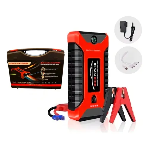 Arrancador De Autos Y Compresor Con linterna Melech-75 - Image 4