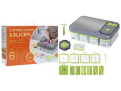 Picadora De Verdura 28 Piezas Cuchillas Intercambiables 13X30X45 RAKA4