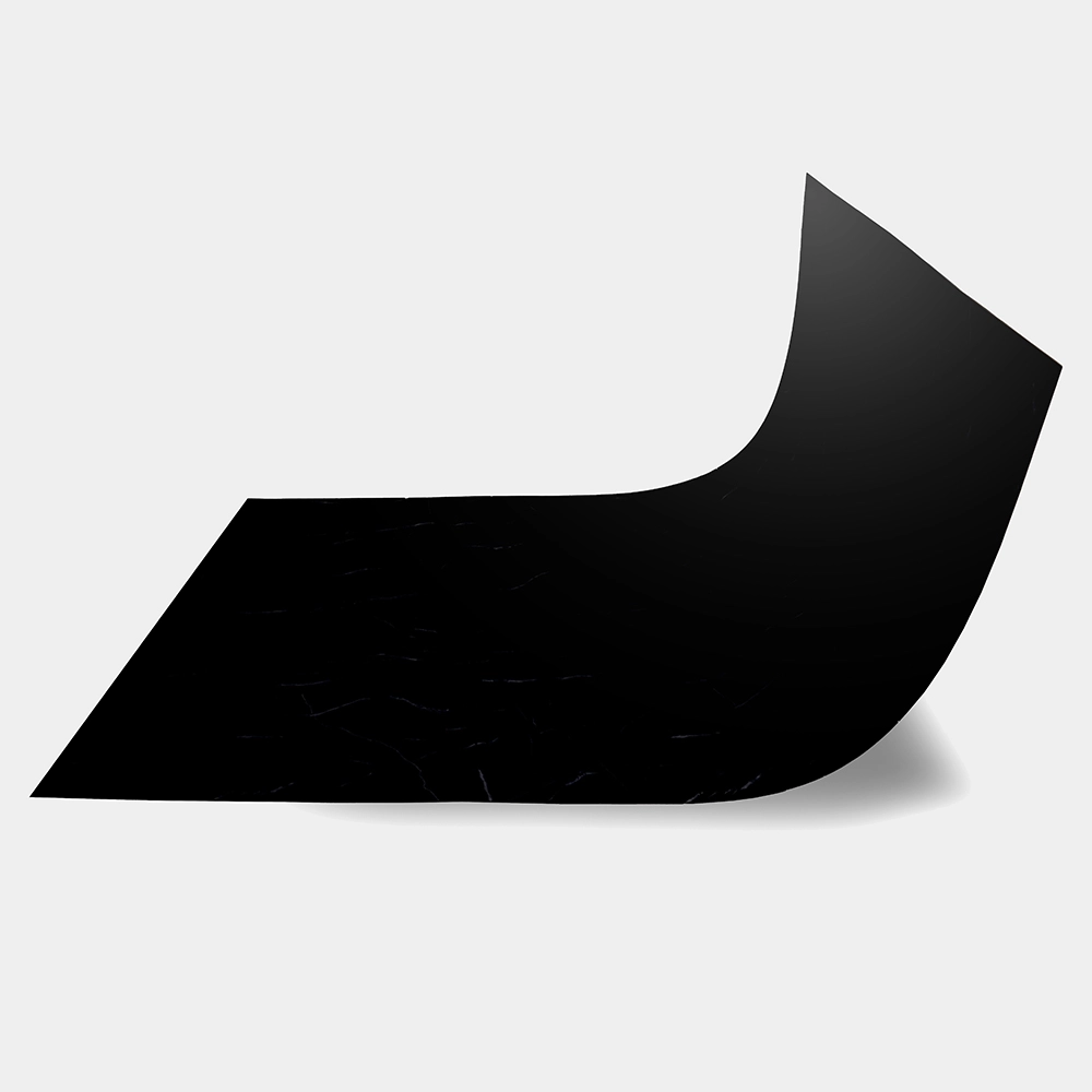 Vinilo Símil Mármol Negro Liso Autoadhesivo 40cm X 80cm BR020L-40 - Image 2