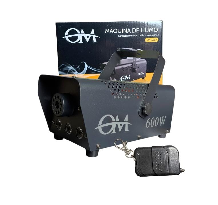Maquina De Humo OM Con luces Led 600w VM-600 - Image 3