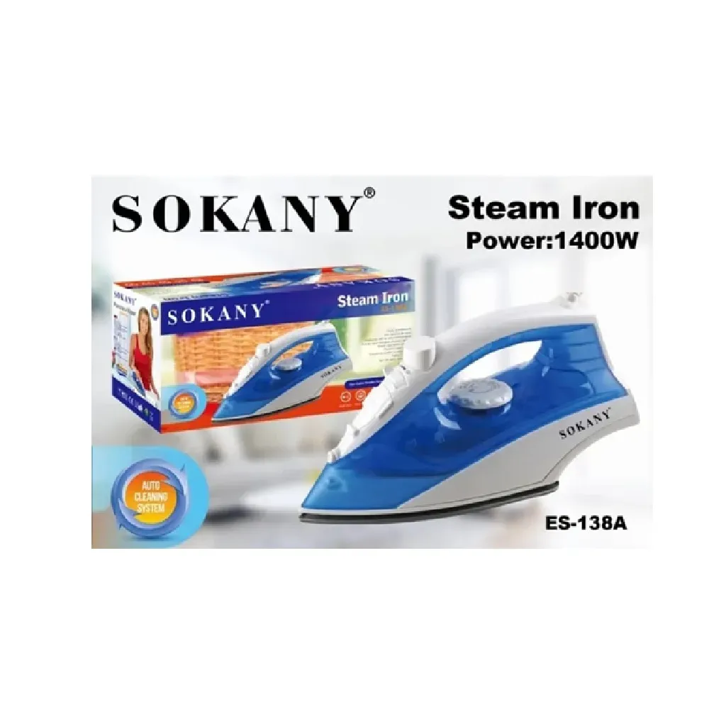 Plancha a Vapor Sokany ES-138A