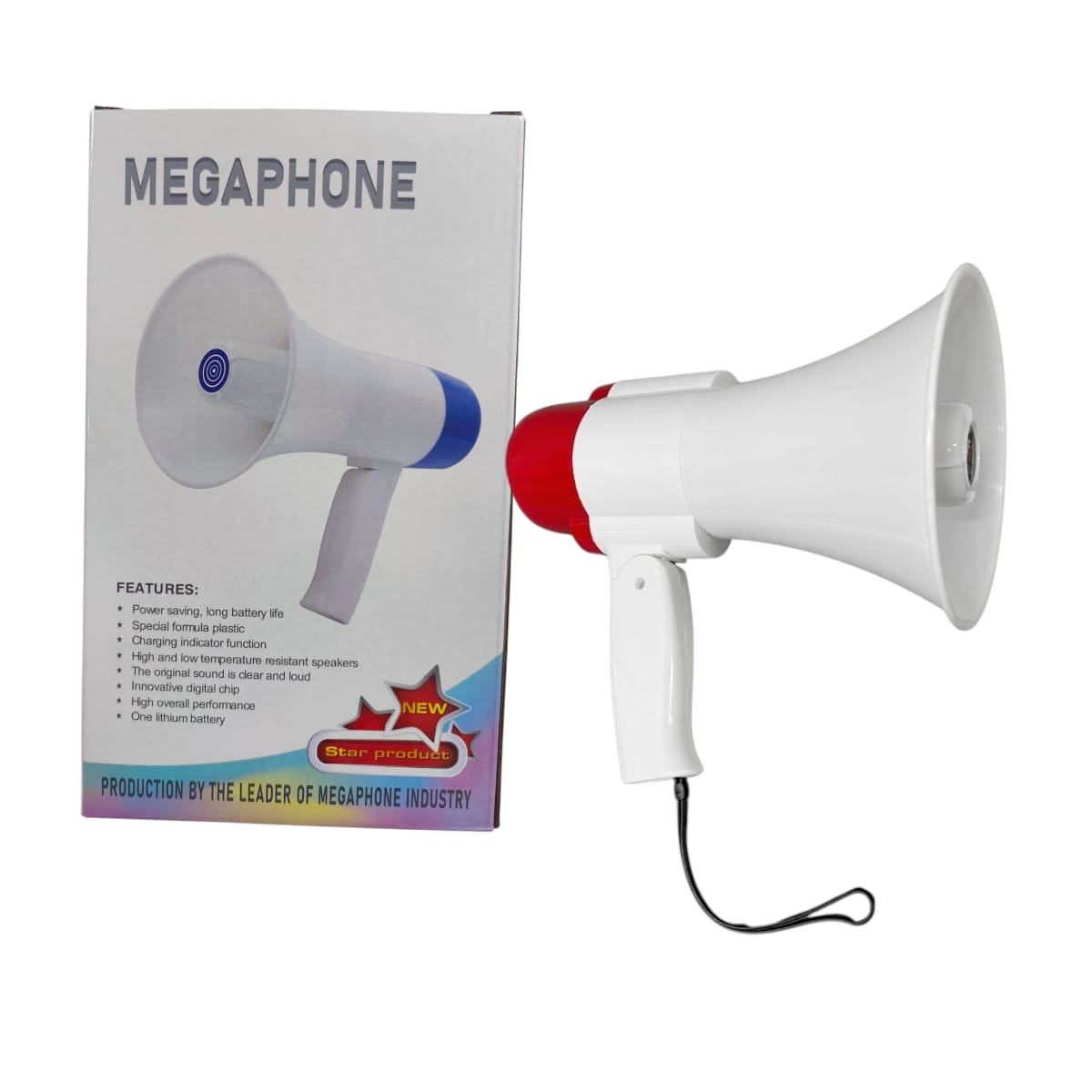 Mini Megafono Con Bateria y Recargable JS-P121