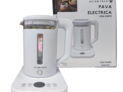 Pava Electrica Con Corte Y Panel Digital 1.8 L K-14 Alien Tech