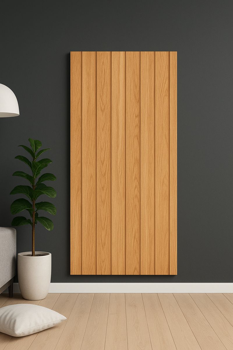 Rollo Vinilo Símil Mandera Listonada Marrón 50*300cm BR-129 - Image 2