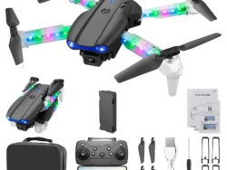 Dron Con Camara Y Luces Led E99D PRO