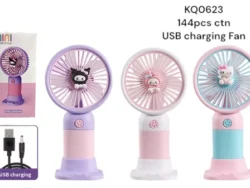 Mini Ventilador Portatil De Mano Fan Series Diseños Cartoon