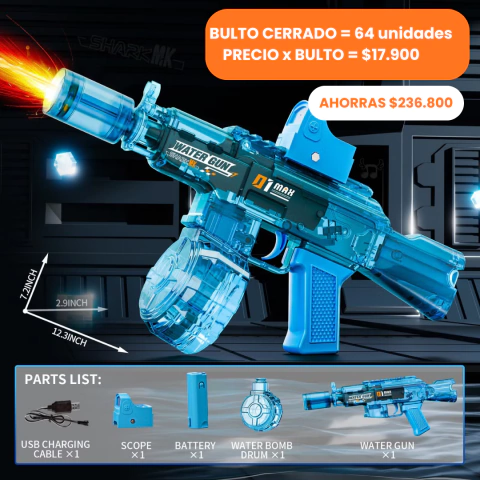 Pistola De Agua Electrica A Pila OSR 737 - Image 4