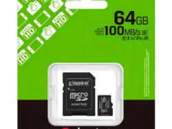 Tarjeta De Memoria Micro Sd Kingston Canvas Select Plus 64gb Blister Verde