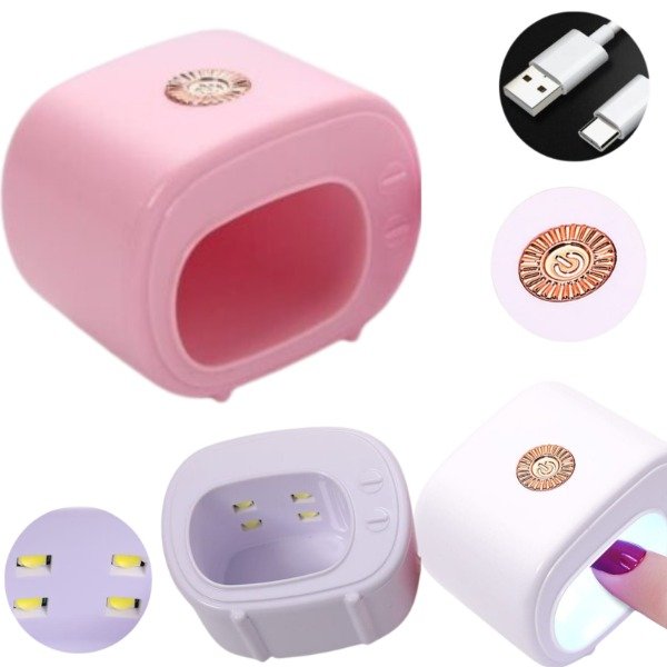 Mini Tv Cabine Secador 0-1671-1 Portable 4 Led 16w