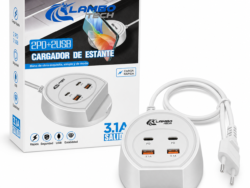 Zapatilla Alargue Circular 2USB 1TC Lambo Tech LT-25AL24