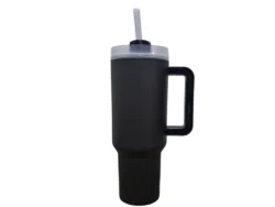 Vaso Termico Melech-111 Tipo Quencher 1L Color Blanco/Negro/Rosa