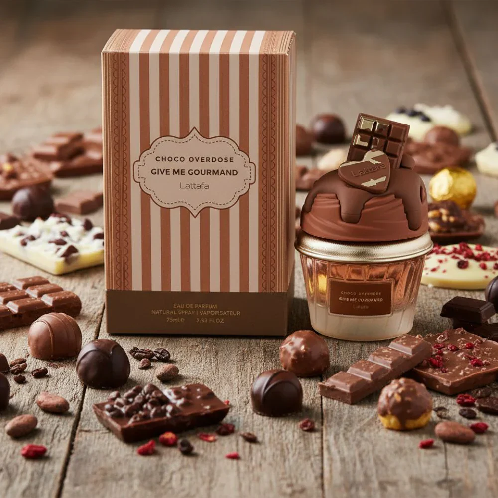Perfume Lattafa Give Me Gourmand Choco Overdose Eau de Parfum Común - Image 4