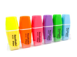 Pack Resaltador Odemei M6210 Mini Fluo X6 Neon