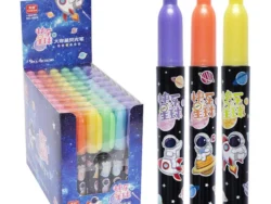 Marcadores Resaltadores H609 Tianhao 6 Colores Astronauta