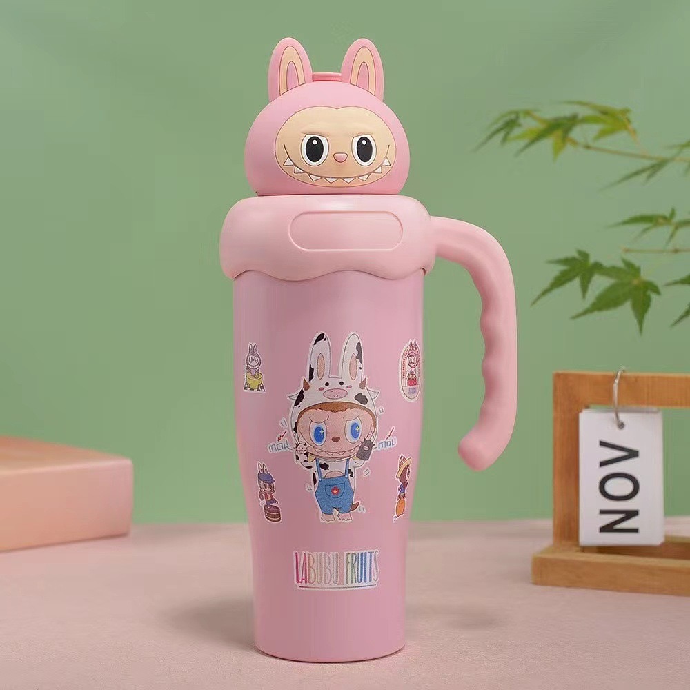 Vaso Termico 800ml Con Cabeza Removible Varios Diseños AV5611 - Image 2