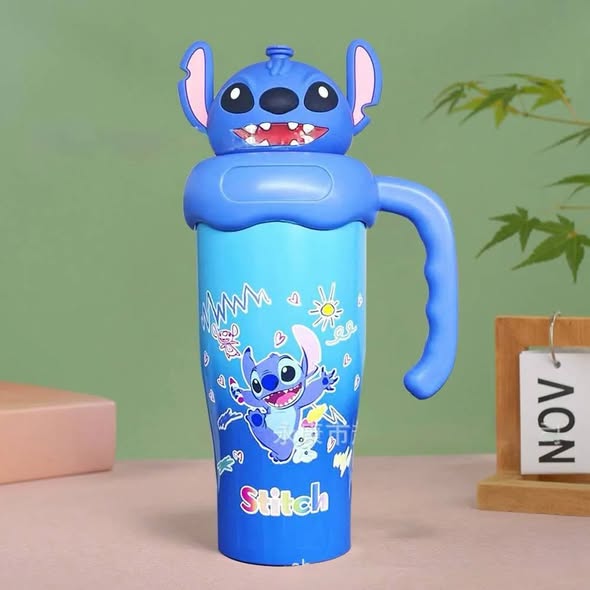 Vaso Termico 800ml Con Cabeza Removible Varios Diseños AV5611 - Image 5