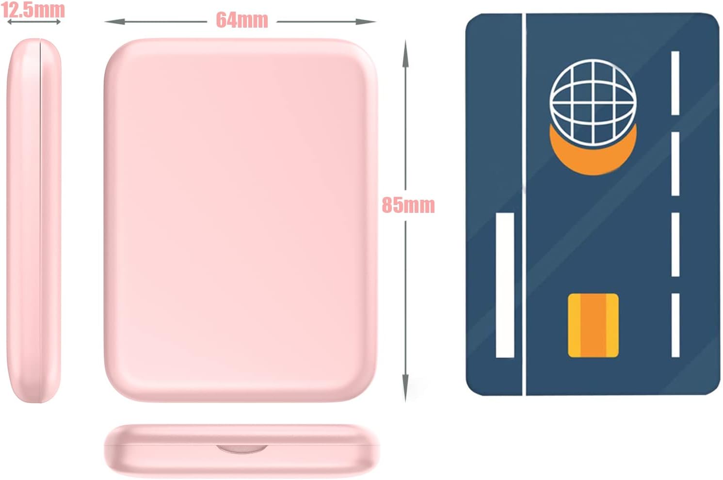 Espejo Compacto Con Luz Para Cartera DL1280 - Image 5