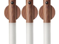 Luz Lampara Con Sensor Movimiento Simil Madera WL-5706/EA-266