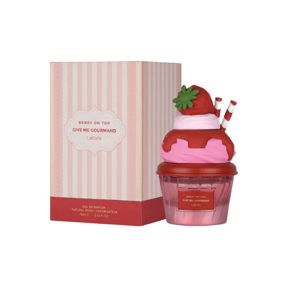 Perfume Lattafa Give Me Gourmand Berry On Top Eau de Parfum 75ml Común