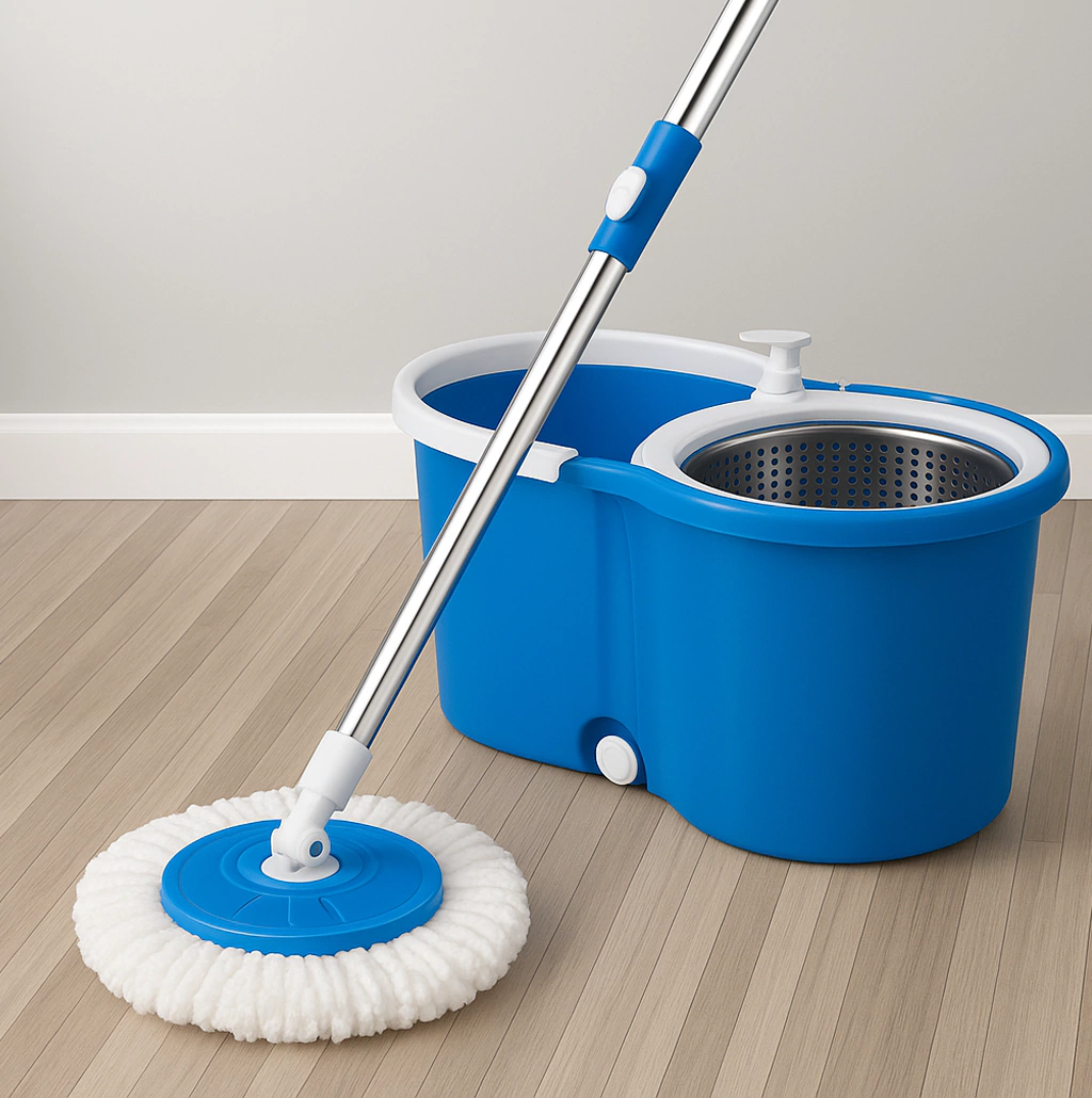 Mopa Microfibra MOP01 100% Microfibra Caja Azul - Image 3