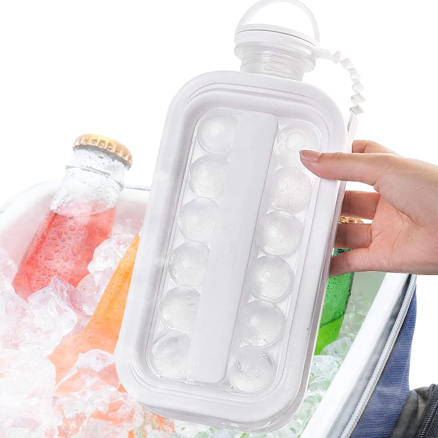 Botella Portatil Cubertera Para Hielo Redondo Wanhengda BTL-345