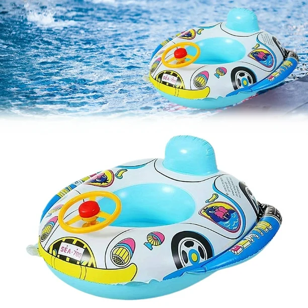 Flotador Para Pileta 3 a 5 Años Auto Carrera INFA002 - Image 2