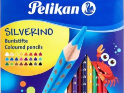 24 Lapices de Colores Silverino Pelikan HAM08