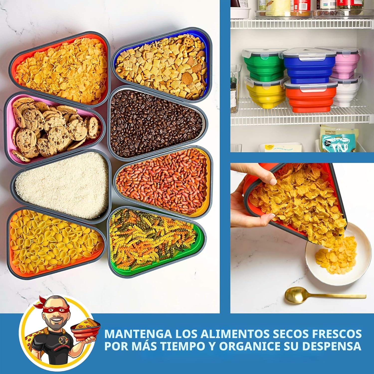 Tupper Recipiente Reutilizable Para Pizza Piaca Pzzk E5226-1 - Image 6