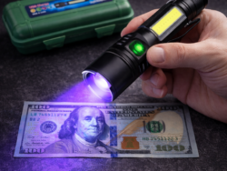 Mini Linterna Detectora De Billetes 2 en 1 C-JF-2551