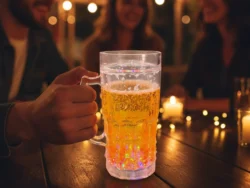 Vaso De Cerveza Doble Capa Luz Led Creativo Fiestas 500ml CHOP-A OSR