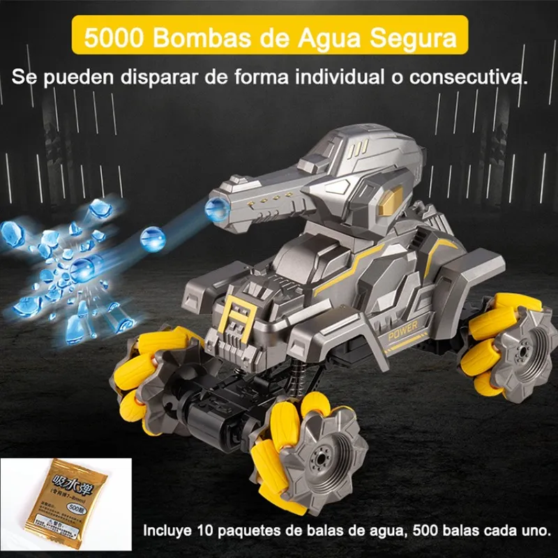 Tanque A Control Remoto Lanza Bomba De Agua 2950Z - Image 4