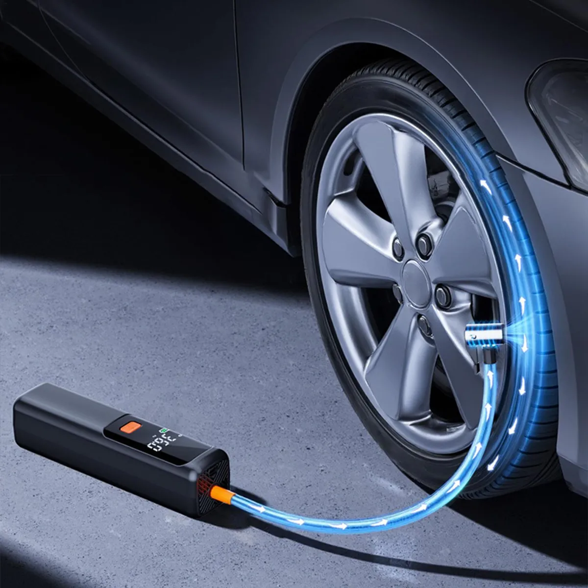 Compresor De Aire Para Automóvil Inflador De Neumáticos Lambo Tech LT-2490 - Image 4