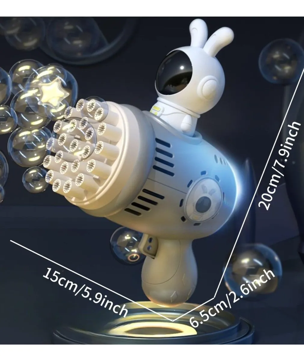 Pistola De Burbujas Conejo Espacial JT176 - Image 6