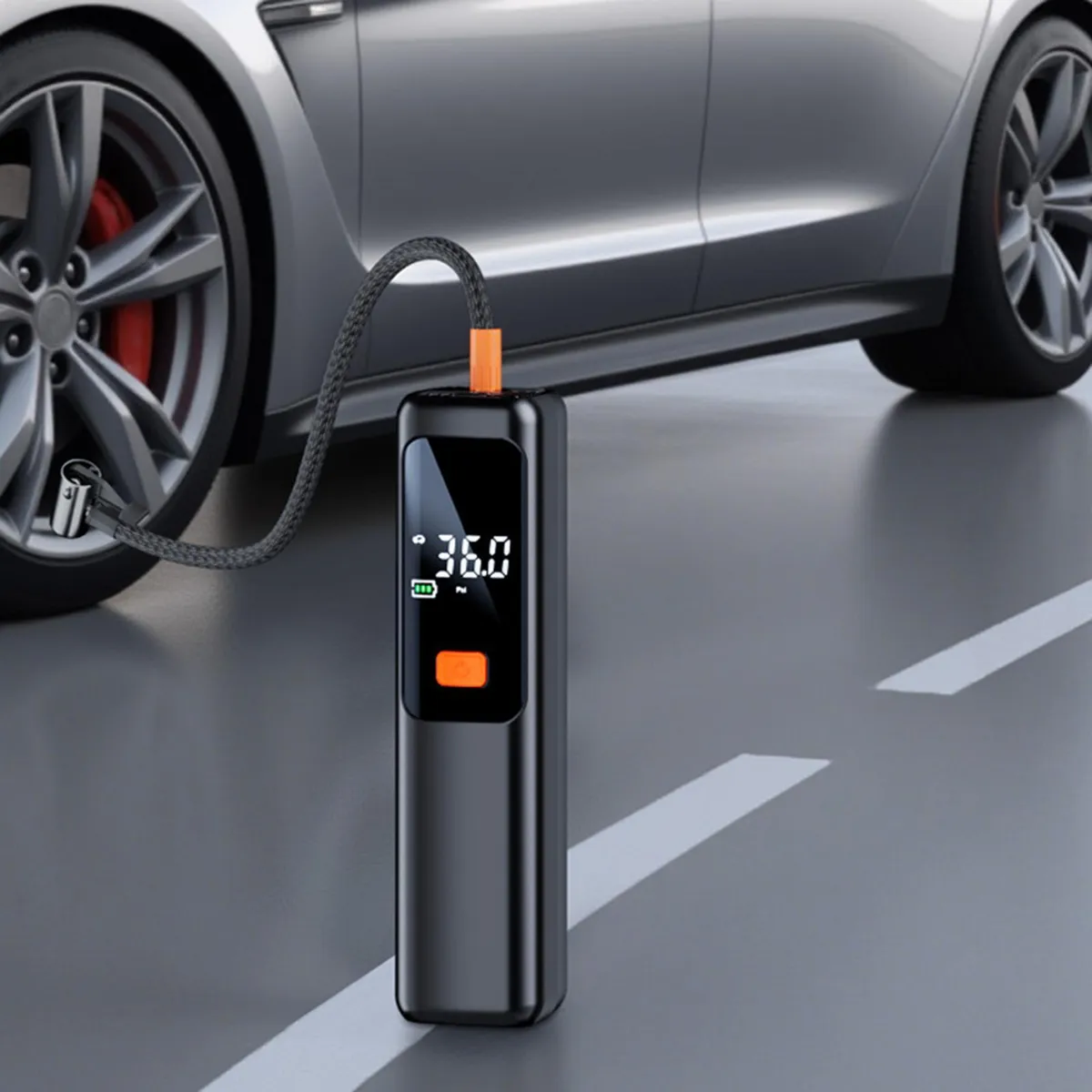 Compresor De Aire Para Automóvil Inflador De Neumáticos Lambo Tech LT-2490 - Image 3