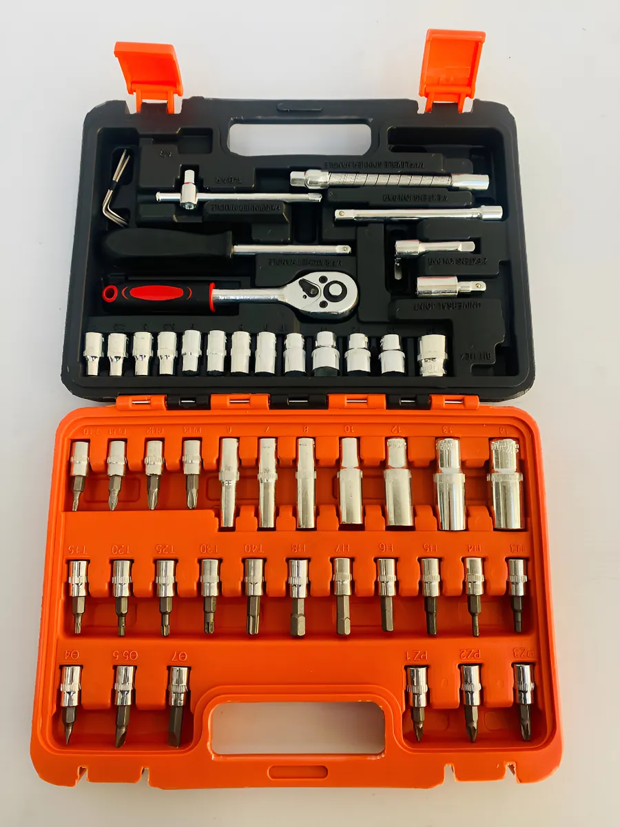 Caja Herramientas Juego De Tubos 1/4 Set 53 Piezas K1053 - Image 4