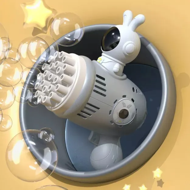 Pistola De Burbujas Conejo Espacial JT176 - Image 2