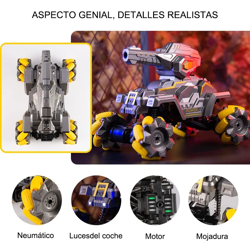 Tanque A Control Remoto Lanza Bomba De Agua 2950Z - Image 3