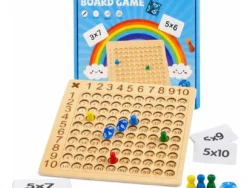 Juego De Multiplicar Didáctico Madera Tabla MD 69