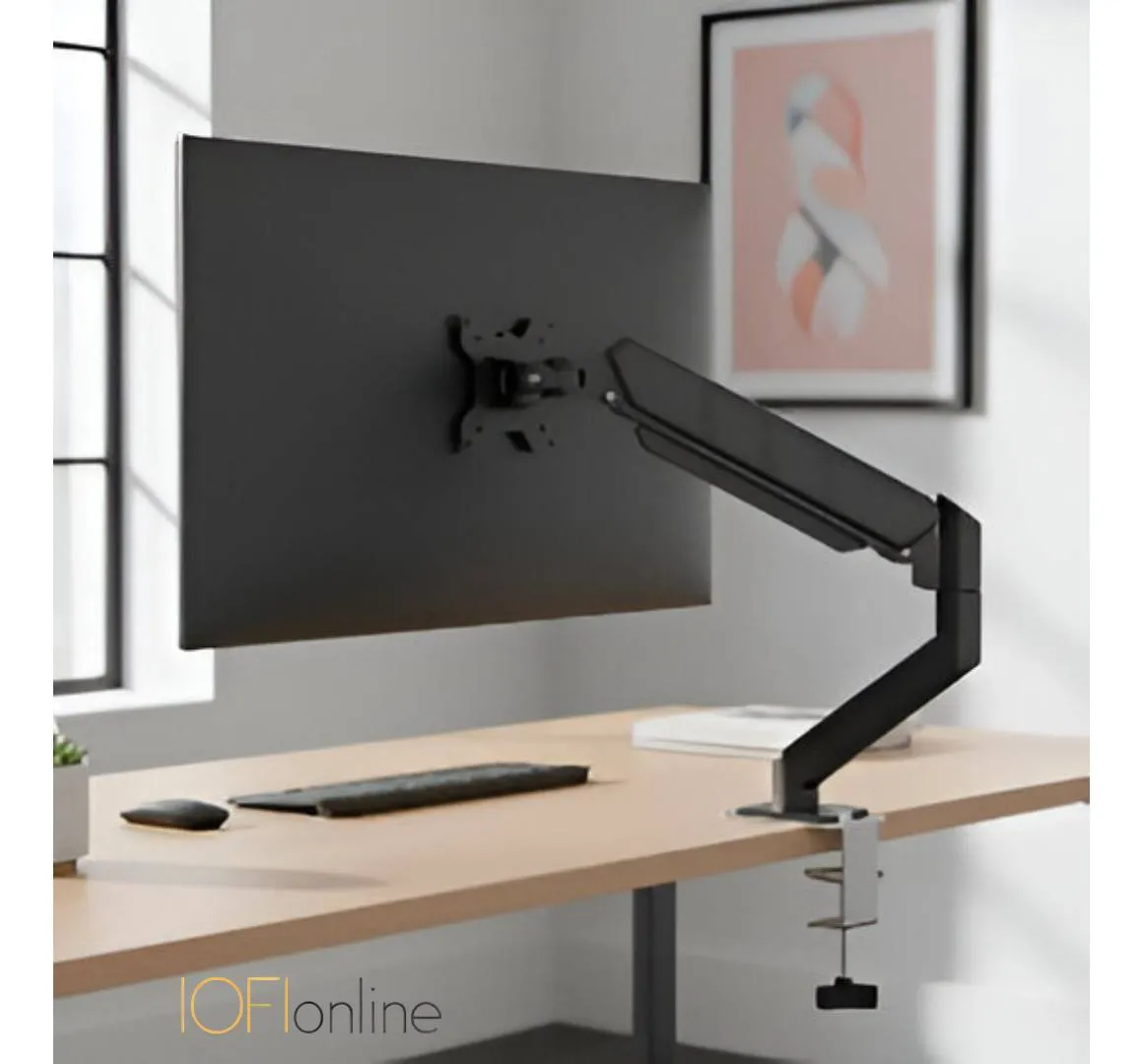 Soporte Hidraulico Iofi Dy-01 De Mesa Tv/monitor 17 A 32 Negro - Image 2