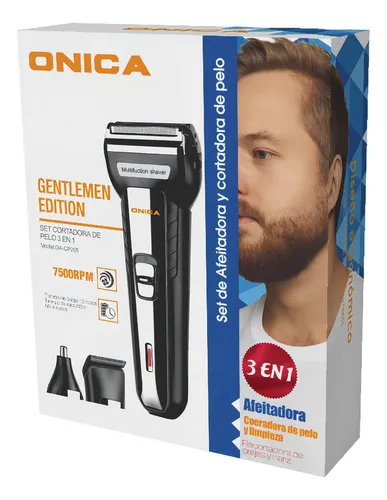 Cortadora De Pelo 3 En 1 Onica OA-CP205 Gentlemen Edition