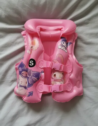 Chaleco Flotador Salvavidas Inflable Pvc Diseño Kuromi INFA007 Talle S - Image 3